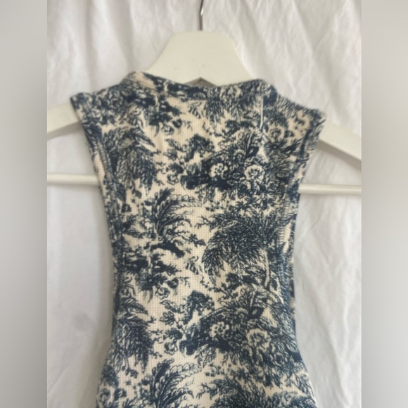 Anthropologie Printed Henley Tank Top Size Small NEW - Picture 8 of 11